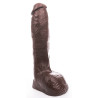 Hung System Gode Jay M Hung System 19 x 5.5 cm Marron